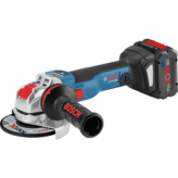 Cordless angle grinders with X-LOCK