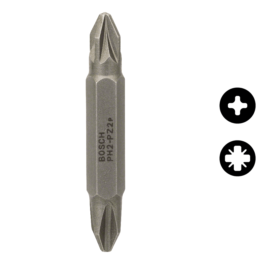 Extra Hard DoubleEnded Bits Bosch Professional