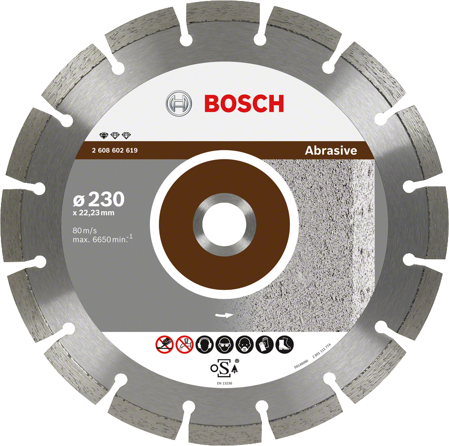Standard for Abrasive Diamond Cutting Discs Bosch Professional