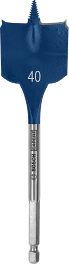 EXPERT Self Cut Speed Spade Drill Bit 40 x 152 mm