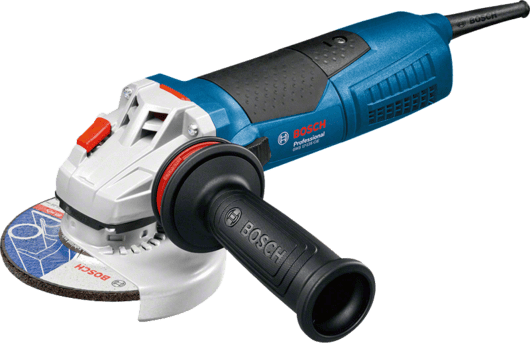 Bosch Accessories Guide Slides with Suction Connection for Chainsaw  (Diameter 115/125 mm, Angle Grinders Accessories) Grey