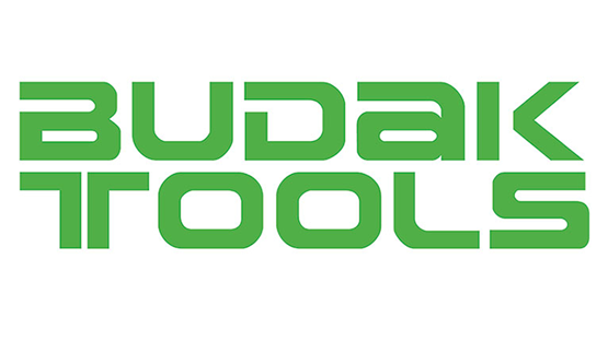 Logo of Budak Tools in green text on a white background.