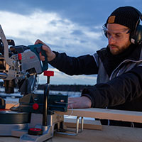 Iglootel: Chill time with Bosch Professional