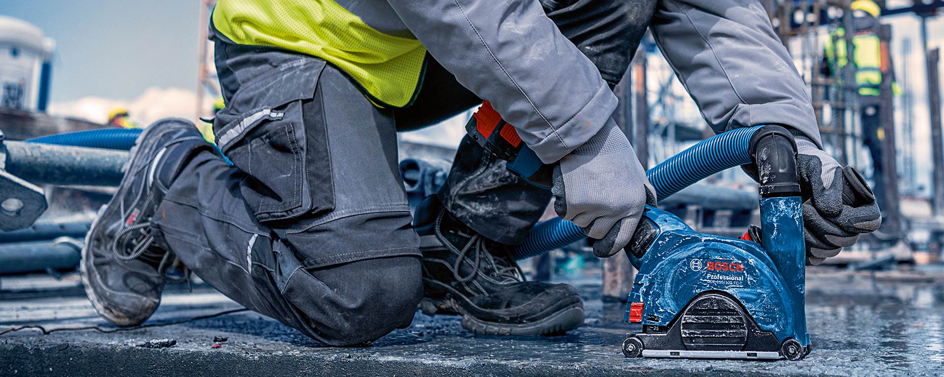 Dust solutions for cutting concrete
