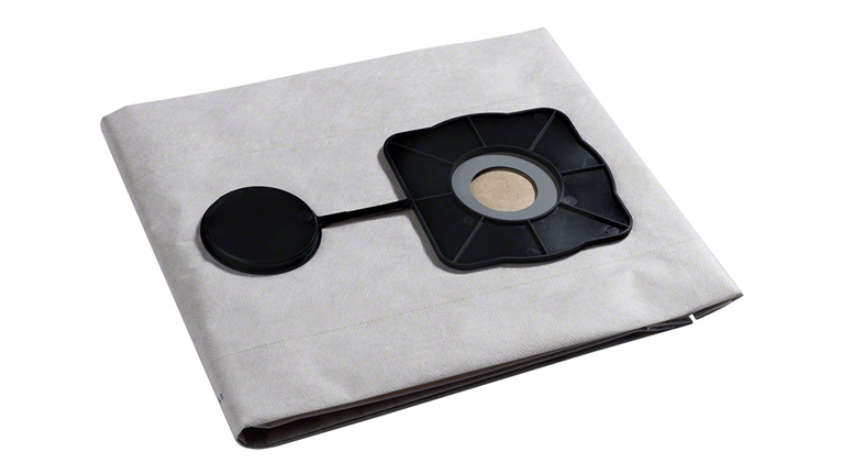 A black Bosch Professional tool with a gray cover on a table.