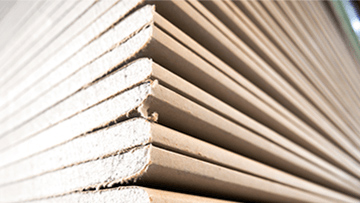 
Stack of drywall
