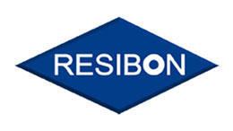 RESIBON logo in blue on a white background.