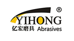 Logo of YIHONG Abrasives with yellow circle and black text.